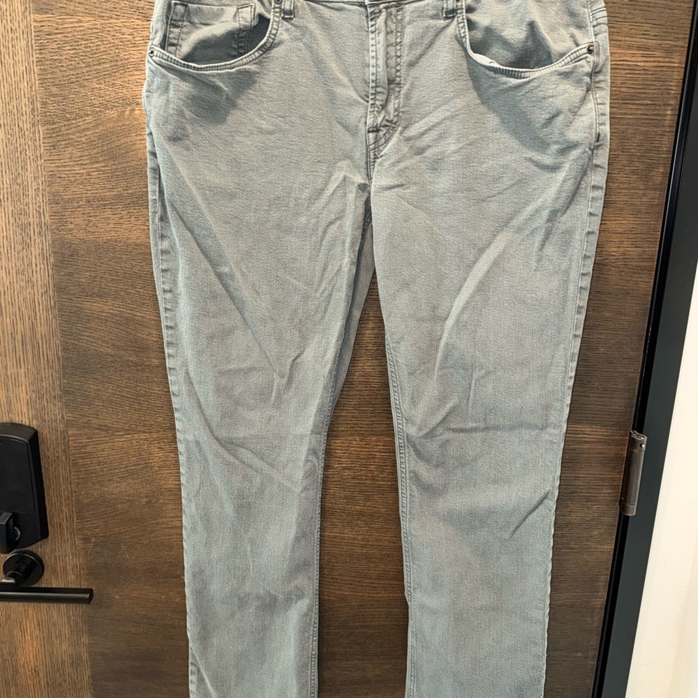 Gray David buffalo slim stretch ash-x jeans 36x32